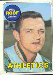 1969 Topps Baseball Cards      334     Phil Roof